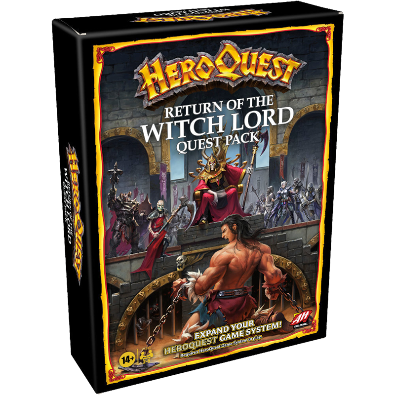 HEROQUEST - Extension : Le retour du seigneur sorcier (FR) HEROQUEST - Extension : Le retour du seigneur sorcier (FR)