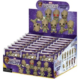 MARVEL - Groot Collection - 3D Foam Bag Clip (Display 24 Pcs)