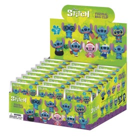 DISNEY - Stitch Series 3 - 3D Foam Bag Clip (Display 24 Pcs)