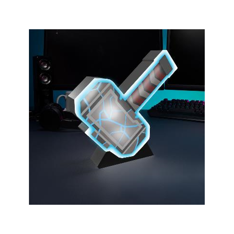 MARVEL - Marteau de Thor - Lampe 2D 17cm MARVEL - Marteau de Thor - Lampe 2D 17cm