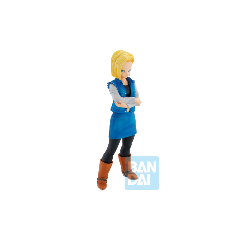 DRAGON BALL Z - Android 18 - Figurine Ichibansho Android Fear 23cm DRAGON BALL Z - Android 18 - Figurine Ichibansho Android Fear 23cm