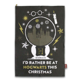 HARRY POTTER - Rather be at Hogwarts - Serviette à Thé
