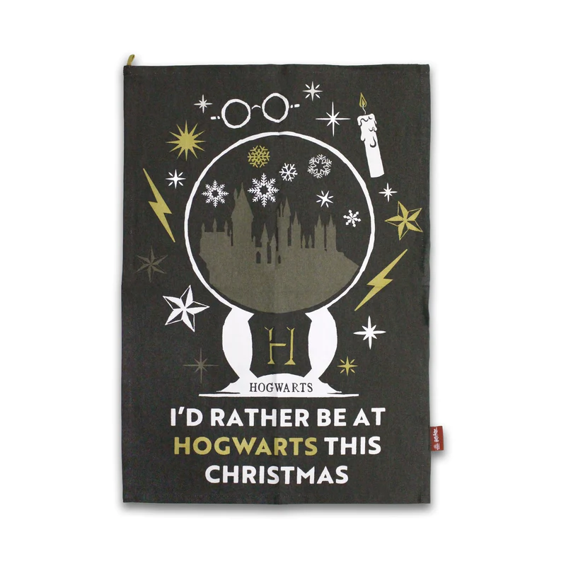 HARRY POTTER - Rather be at Hogwarts - Serviette à Thé HARRY POTTER - Rather be at Hogwarts - Serviette à Thé