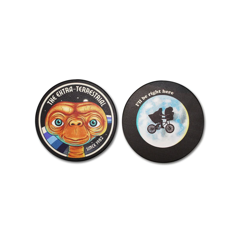 E.T. - Set De 2 Sous-Verres en Céramique E.T. - Set De 2 Sous-Verres en Céramique