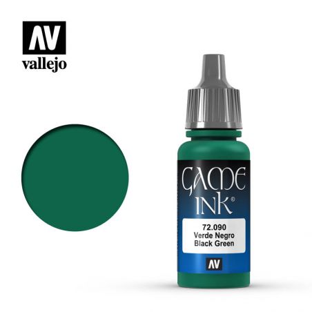 Black Green Ink 17 ml.