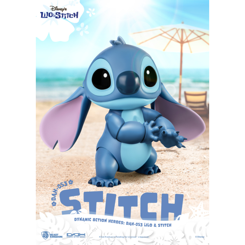 LILO & STITCH - Stitch - Dynamic Action Hero 18cm LILO & STITCH - Stitch - Dynamic Action Hero 18cm
