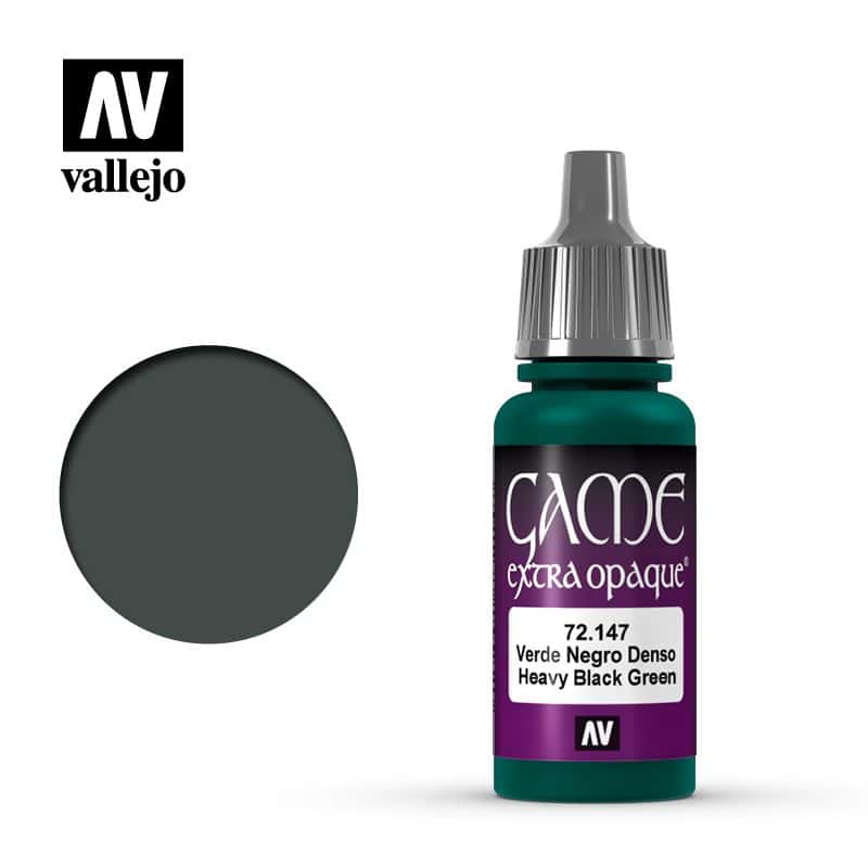 Heavy Blackgreen 17 ml.