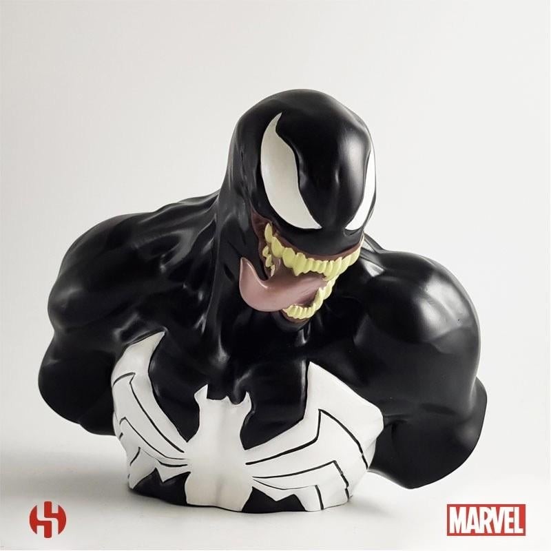 MARVEL - Tirelire Boite Blister - Venom Deluxe Bust 20 cm MARVEL - Tirelire Boite Blister - Venom Deluxe Bust 20 cm