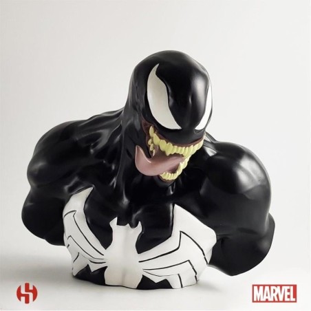 MARVEL - Tirelire Boite Blister - Venom Deluxe Bust 20 cm