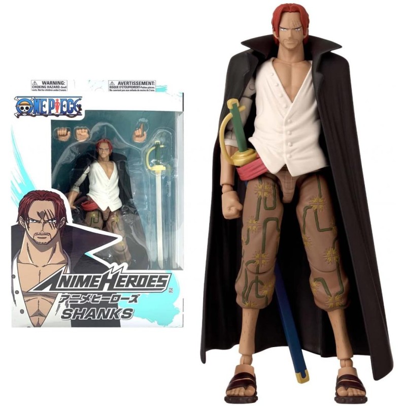 ONE PIECE - Shanks - Figurine Anime Heroes 17cm ONE PIECE - Shanks - Figurine Anime Heroes 17cm