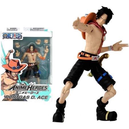 ONE PIECE - Portgas D.Ace - Figurine Anime Heroes 17cm