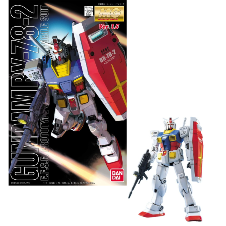 GUNDAM - MG 1/100 RX-78 Gundam Ver 1.5 - Model Kit