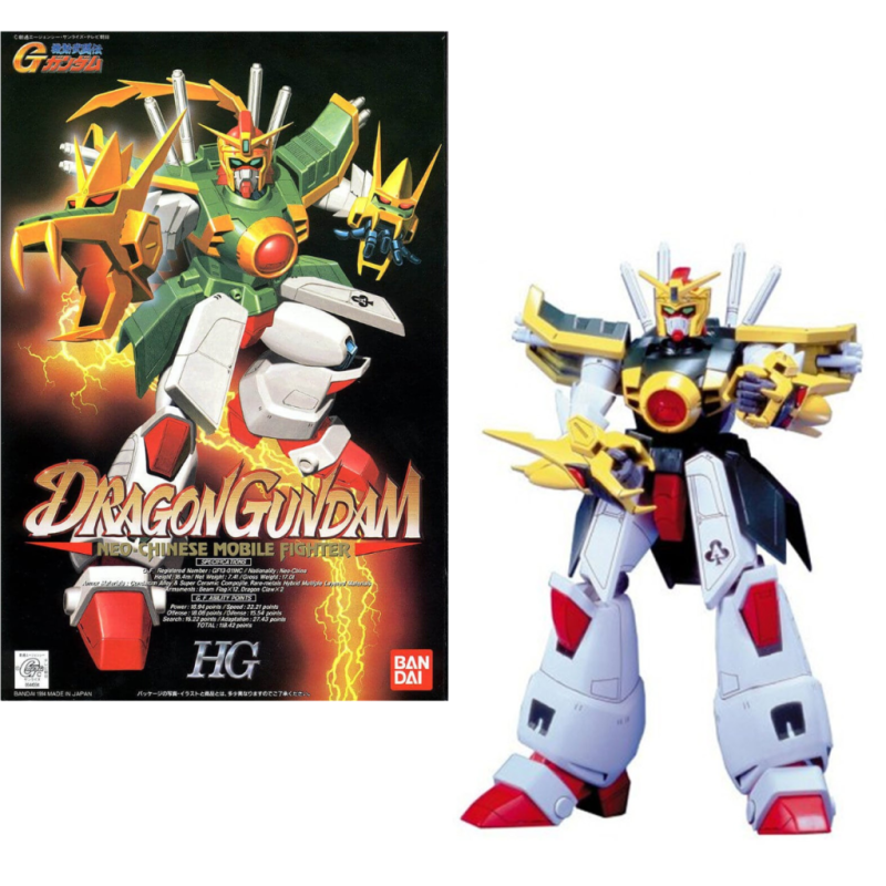 GUNDAM - GG 1/100 Dragon Gundam - Model Kit GUNDAM - GG 1/100 Dragon Gundam - Model Kit
