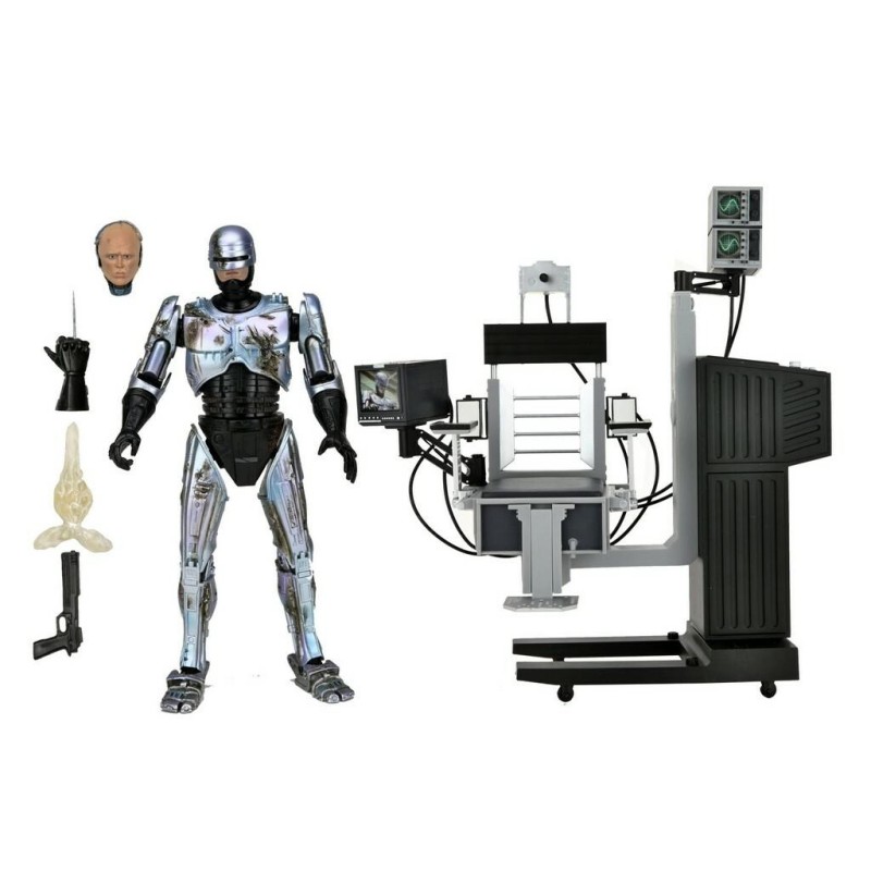 ULTIMATE ROBOCOP - Battle Damaged w/Chair - Figurine articulée 20cm ULTIMATE ROBOCOP - Battle Damaged w/Chair - Figurine articulée 20cm