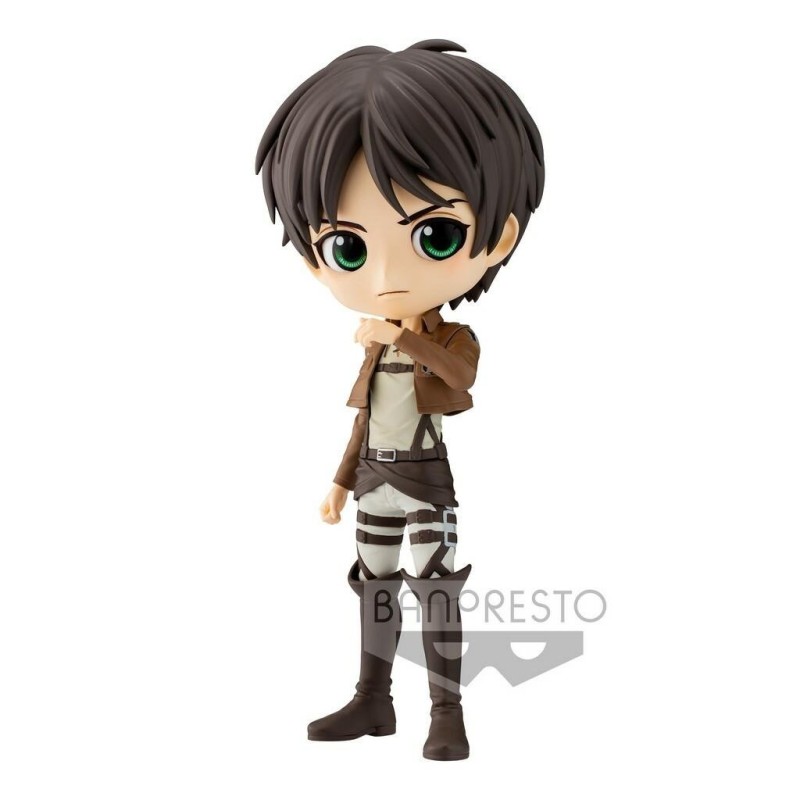 ATTACK ON TITAN - QPosket - Eren Yeager B - Figurine 14cm ATTACK ON TITAN - QPosket - Eren Yeager B - Figurine 14cm