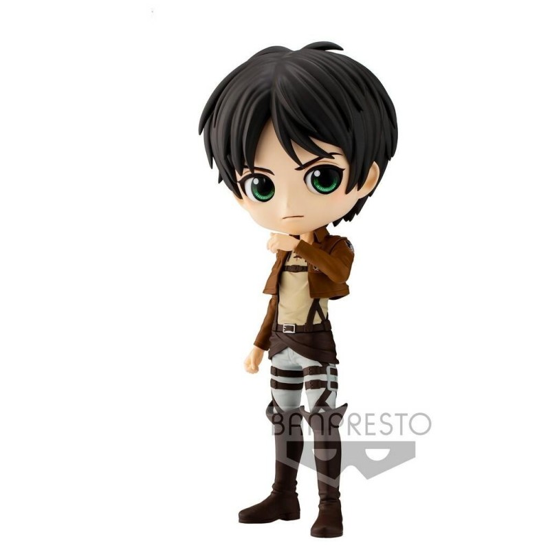 ATTACK ON TITAN - QPosket - Eren Yeager A - Figurine 14cm ATTACK ON TITAN - QPosket - Eren Yeager A - Figurine 14cm