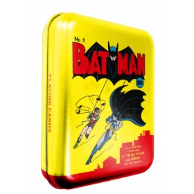DC COMICS - Batman Comics - Jeu de Carte Boite Métallique