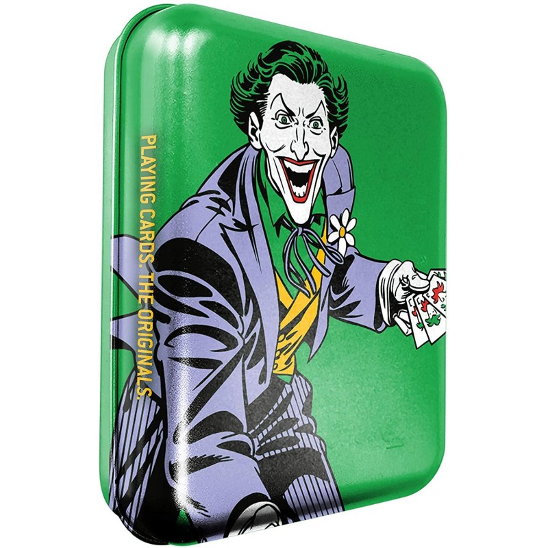 DC COMICS - The Joker - Jeu de Carte Boite Métallique DC COMICS - The Joker - Jeu de Carte Boite Métallique