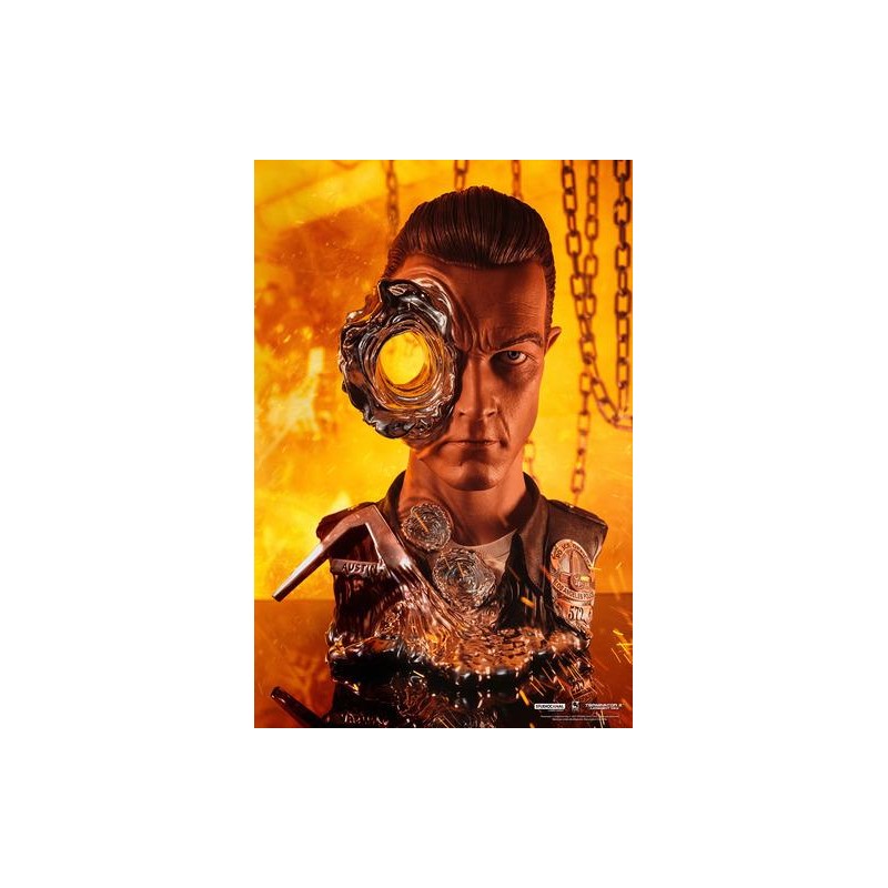 TERMINATOR - T-1000 Art Mask - Statuette PureArts '29x36x44cm' TERMINATOR - T-1000 Art Mask - Statuette PureArts '29x36x44cm'