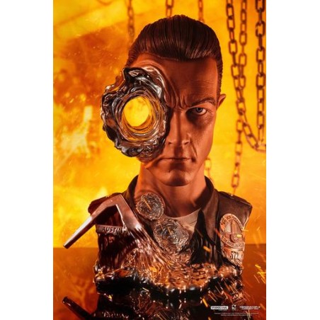 TERMINATOR - T-1000 Art Mask - Statuette PureArts '29x36x44cm'