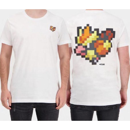 POKEMON - Pixel Roucoul - T-Shirt Homme (XXL)