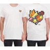 POKEMON - Pixel Roucoul - T-Shirt Homme (XXL)