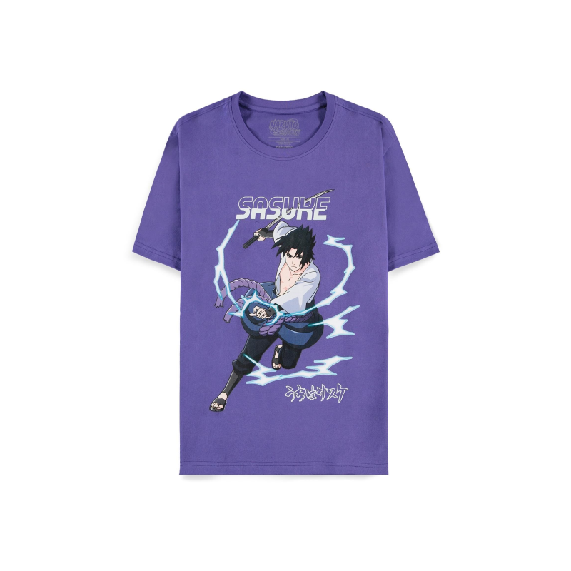 NARUTO - Sasuke Purple - T-Shirt Homme (M) NARUTO - Sasuke Purple - T-Shirt Homme (M)