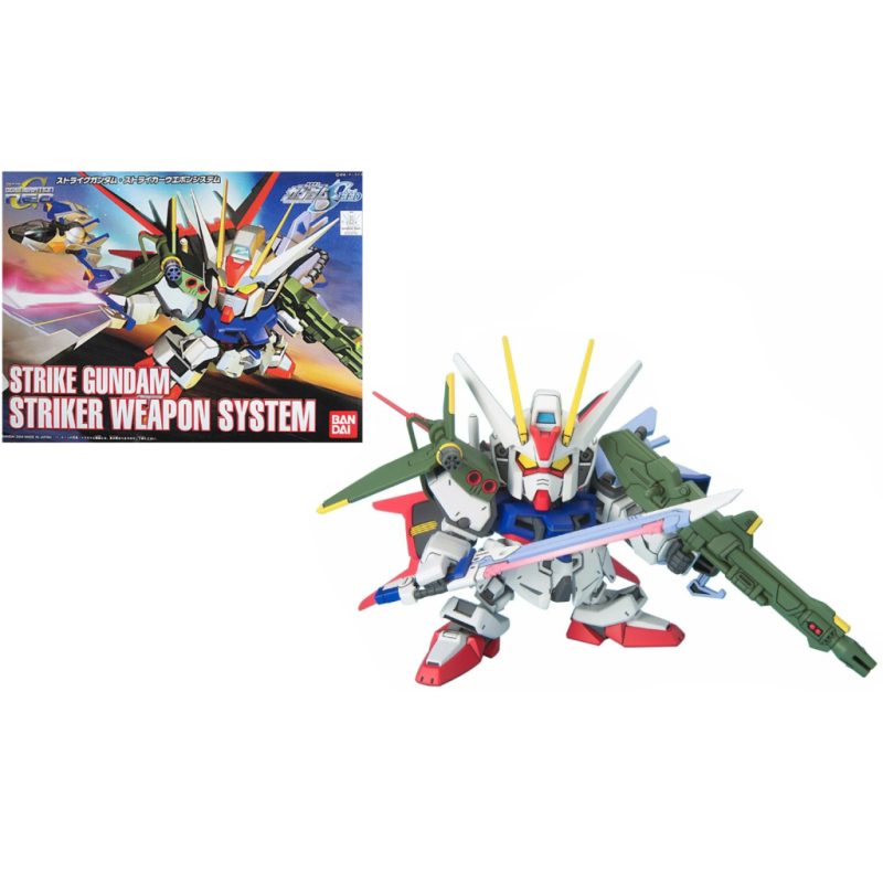 GUNDAM - SD Gundam Strike Gundam Striker Weapon System - Model Kit GUNDAM - SD Gundam Strike Gundam Striker Weapon System - Model Kit