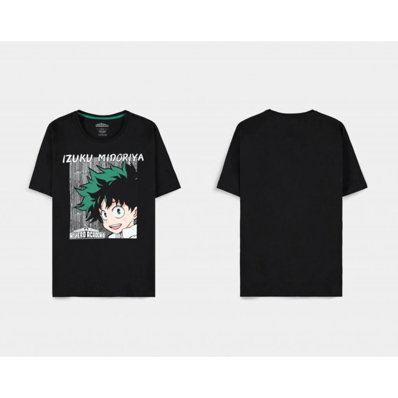 MY HERO ACADEMIA - Izuku Midoriya Face - T-Shirt Homme (XXL) MY HERO ACADEMIA - Izuku Midoriya Face - T-Shirt Homme (XXL)