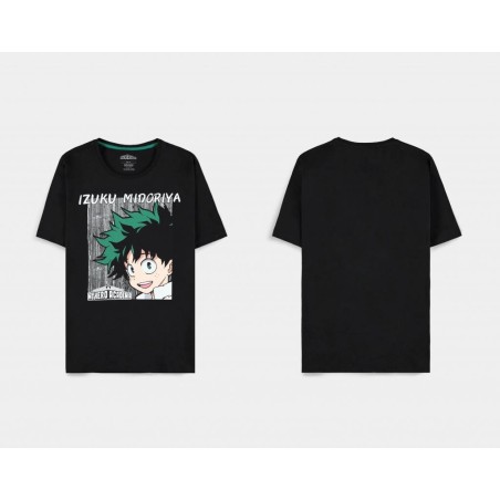MY HERO ACADEMIA - Izuku Midoriya Face - T-Shirt Homme (XXL)