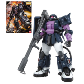 GUNDAM - MG 1/100 MS-06R-1A Zaku II Black Tri-Stars - Model Kit
