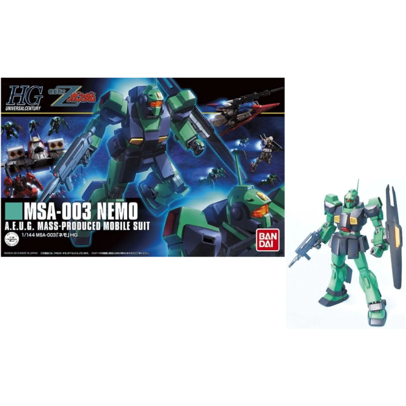 GUNDAM - MG 1/144 MSA-003 Nemo - Model Kit GUNDAM - MG 1/144 MSA-003 Nemo - Model Kit