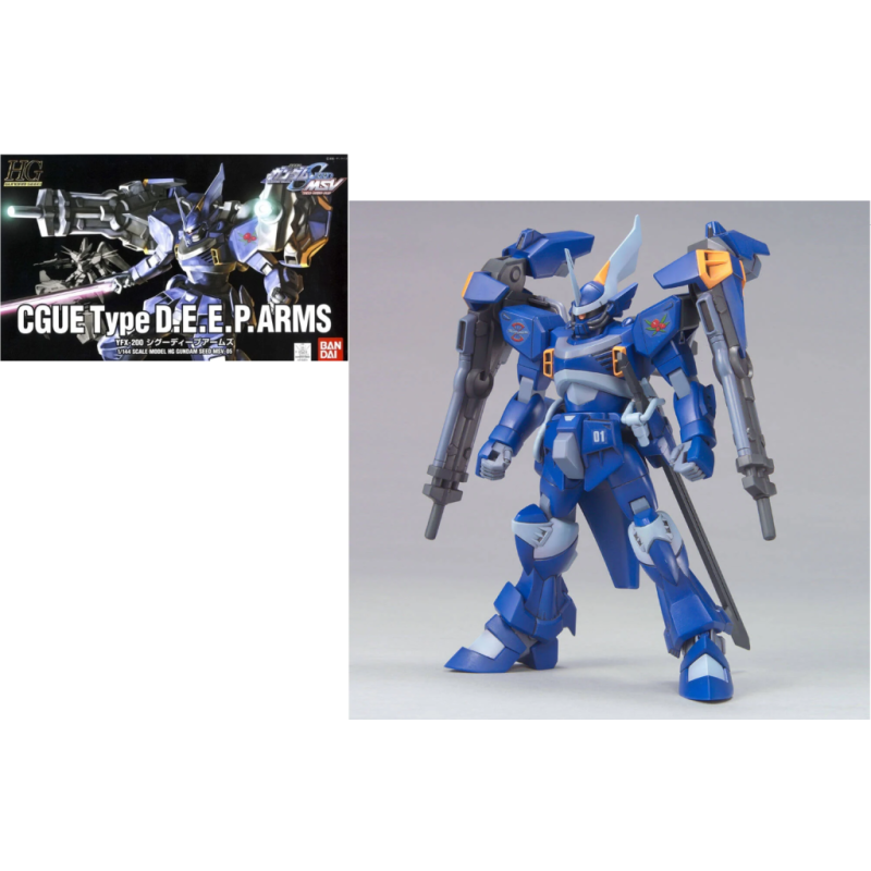 GUNDAM - HG 1/144 GS MSV YMF-200 Cgue Type D.E.E.P.Arms - Model Kit GUNDAM - HG 1/144 GS MSV YMF-200 Cgue Type D.E.E.P.Arms - Model Kit