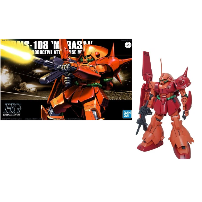 GUNDAM - HGUC 1/144 RMS-108 Marasai - Model Kit GUNDAM - HGUC 1/144 RMS-108 Marasai - Model Kit