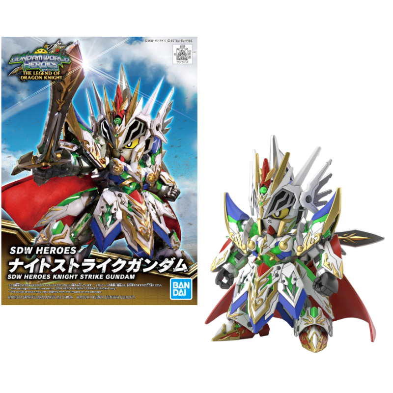 GUNDAM - SDW Heroes Knight Strike Gundam - Model Kit GUNDAM - SDW Heroes Knight Strike Gundam - Model Kit