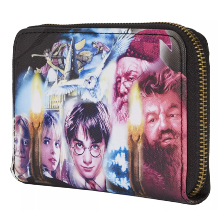 HARRY POTTER - Sorcerer Stone - Portefeuille LoungeFly '16x10cm'