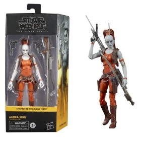 STAR WARS - Aurra Sing - Figurine Black Series 15cm