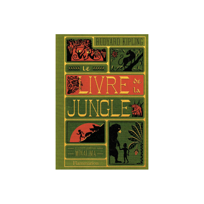 LE LIVRE DE LA JUNGLE - Illustration par Minalima LE LIVRE DE LA JUNGLE - Illustration par Minalima