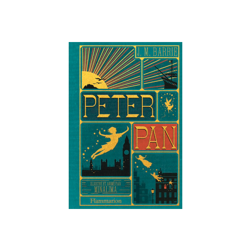 PETER PAN - Illustration par Minalima PETER PAN - Illustration par Minalima