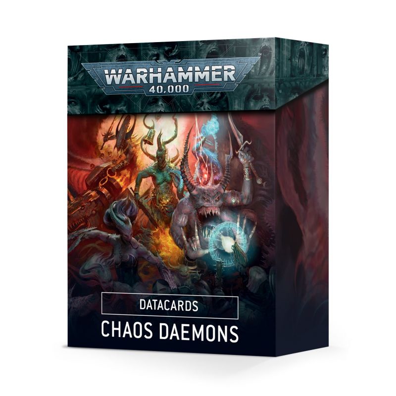 DATACARDS: CHAOS DAEMONS (ENGLISH) DATACARDS: CHAOS DAEMONS (ENGLISH)
