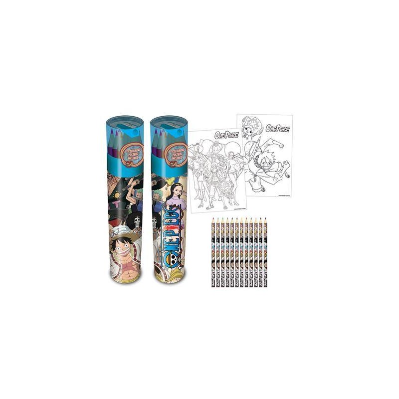 ONE PIECE - Whole Cake Island - Tube 2 posters + crayons ONE PIECE - Whole Cake Island - Tube 2 posters + crayons