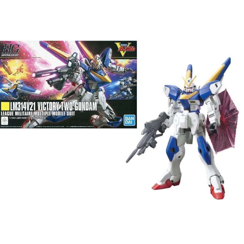 GUNDAM - HGUC 1/144 LM314V21 Victory Two Gundam - Model Kit GUNDAM - HGUC 1/144 LM314V21 Victory Two Gundam - Model Kit