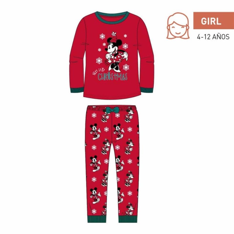 DISNEY - Mickey - Pyjama fille en jersey - (12 ans) DISNEY - Mickey - Pyjama fille en jersey - (12 ans)