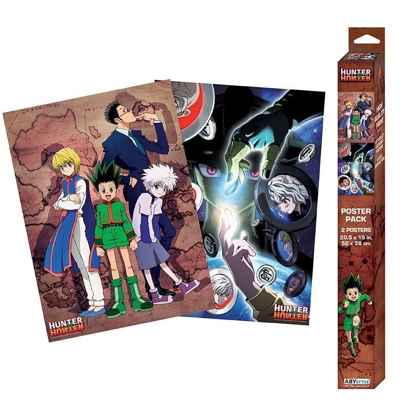 HUNTER X HUNTER - Group - Set 2 posters '52x38' HUNTER X HUNTER - Group - Set 2 posters '52x38'