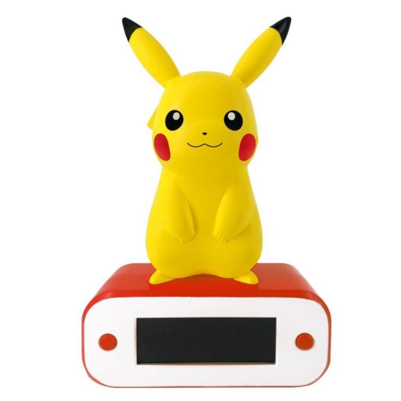 POKEMON - Pikachu - Réveil avec lampe LED POKEMON - Pikachu - Réveil avec lampe LED