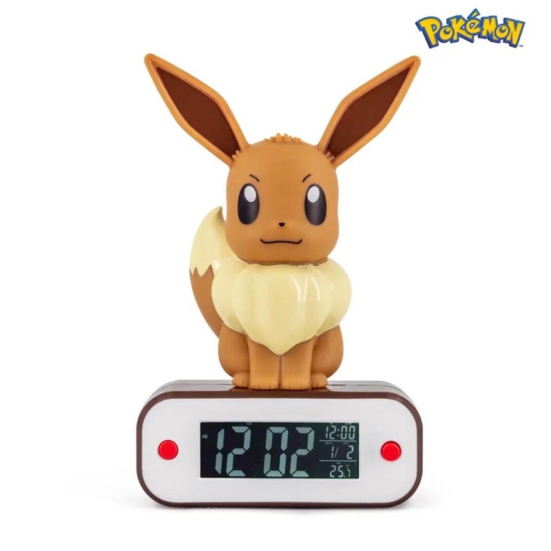 POKEMON - Evoli - Réveil avec lampe LED POKEMON - Evoli - Réveil avec lampe LED