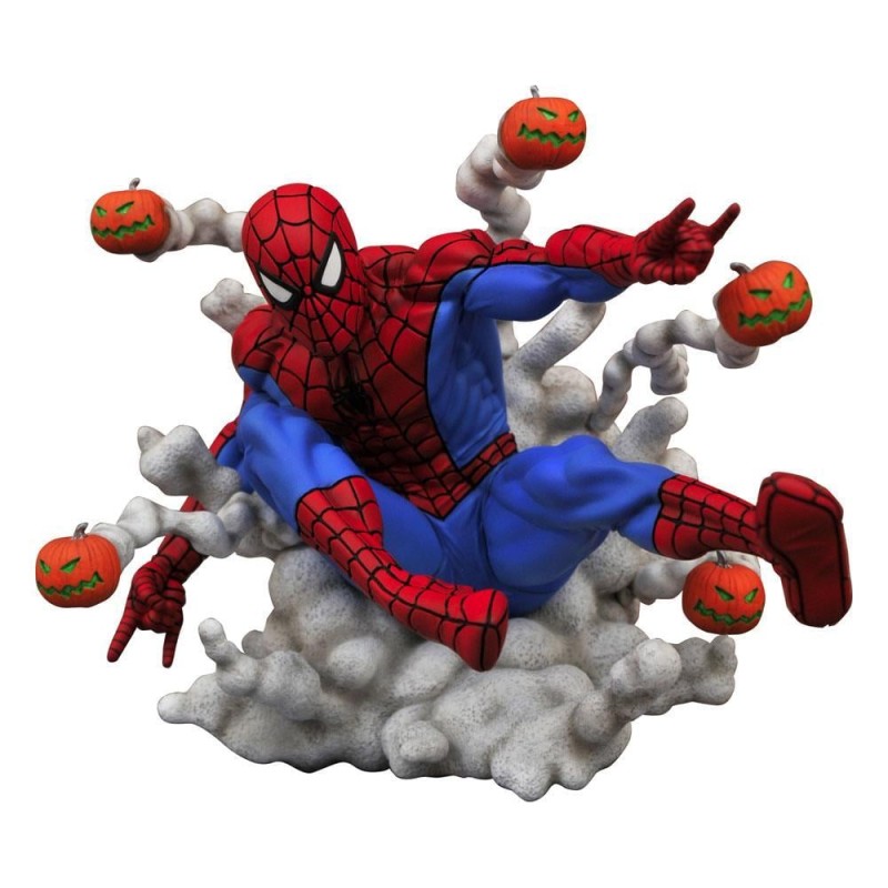 MARVEL - Spider-Man Pumpkin Bombs - Statuette Comic Gallery 15cm MARVEL - Spider-Man Pumpkin Bombs - Statuette Comic Gallery 15cm