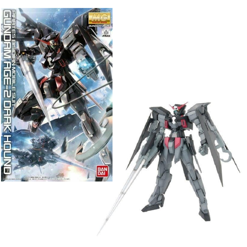 GUNDAM - MG 1/100 Gundam AGE-2 Dark Hound - Model Kit GUNDAM - MG 1/100 Gundam AGE-2 Dark Hound - Model Kit