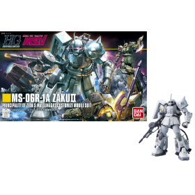 GUNDAM - HGUC 1/144 MS06R-1A Shin Matsunaga ZAKU II - Model Kit