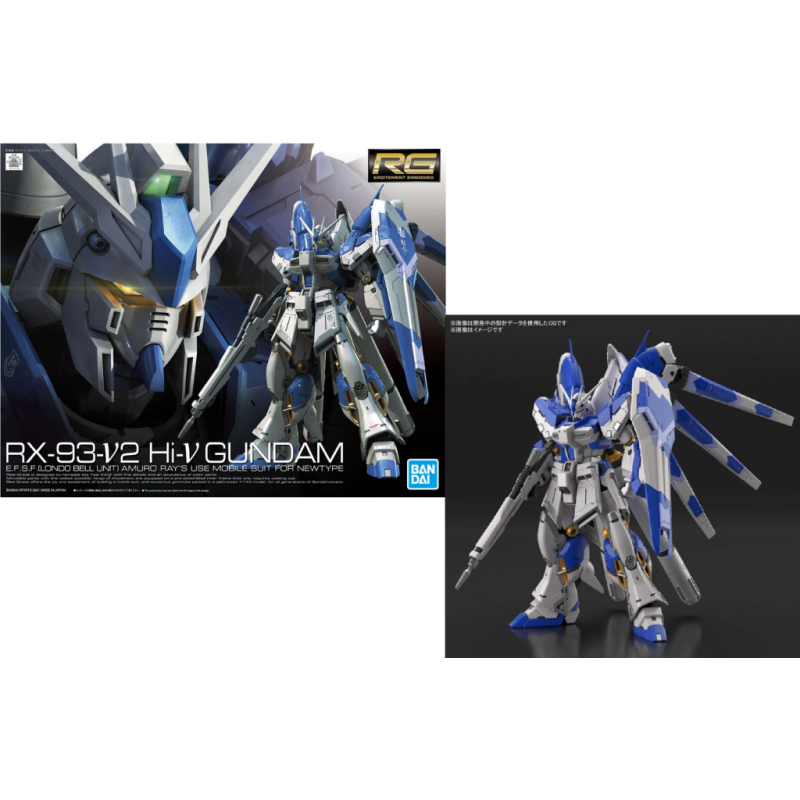 GUNDAM - RG 1/144 Hi-v Gundam - Model Kit GUNDAM - RG 1/144 Hi-v Gundam - Model Kit